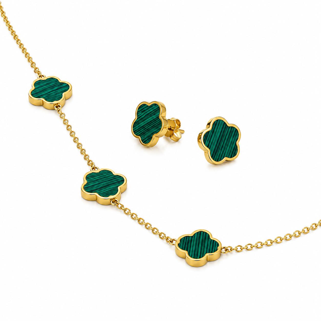 Green Vintage Leaf