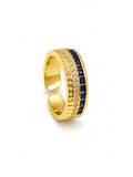 Gold Crystal Ring