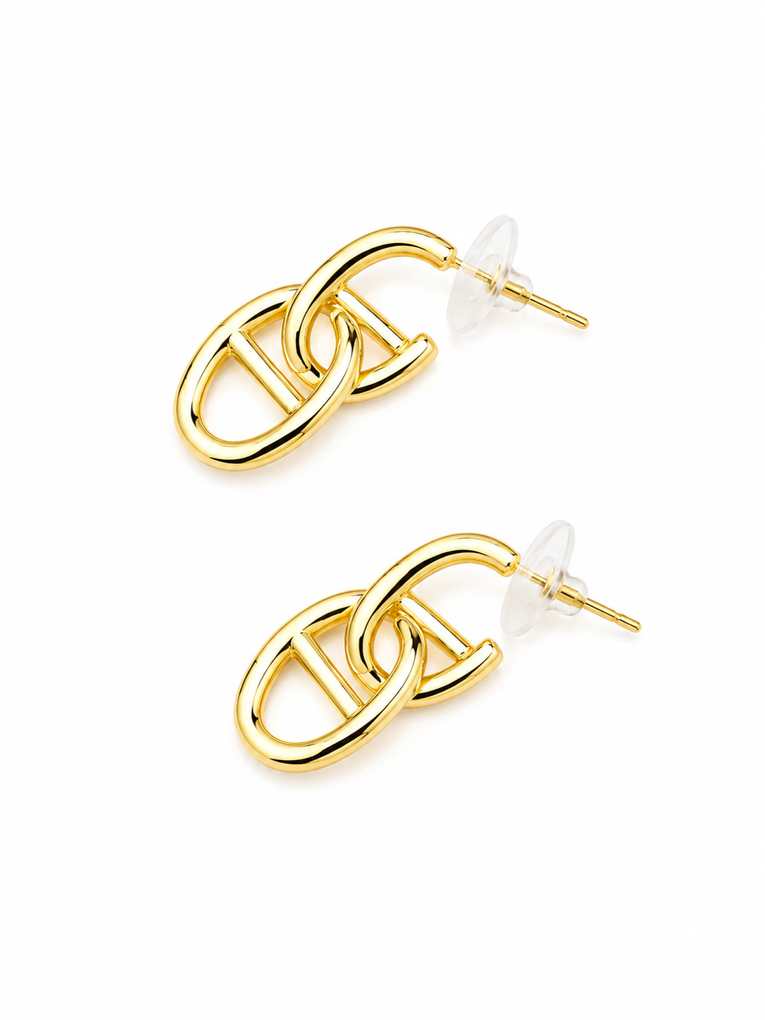 Gold Stud Earring