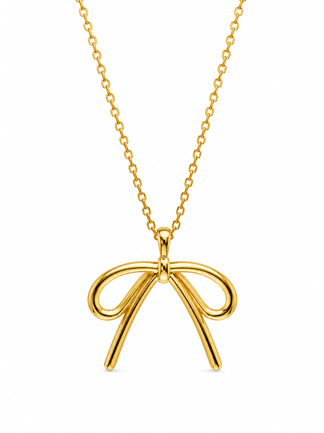 Lazy Bow Necklace