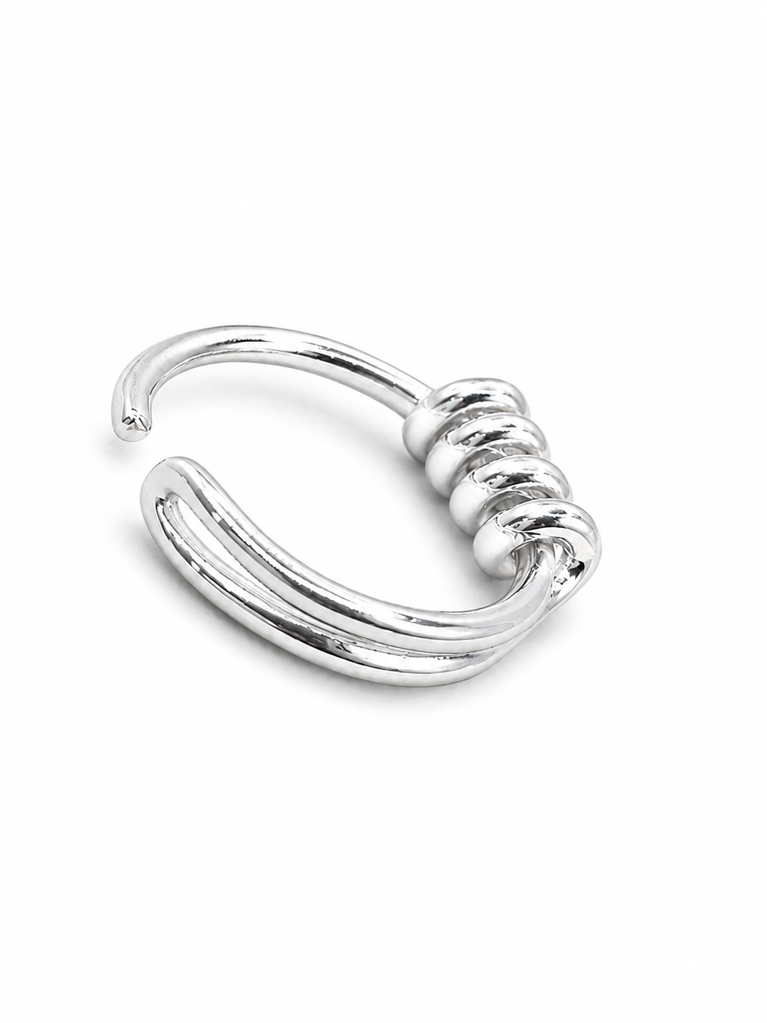 Silver Twist Ring